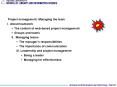 Project management: Managing the team PowerPoint PPT Presentation
