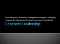 Coherent Leadership PowerPoint PPT Presentation