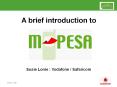 M-PESA Introduction for Safaricom Agents PowerPoint PPT Presentation