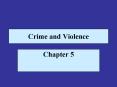 Crime and Violence PowerPoint PPT Presentation
