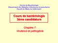 Service de Bactйriologie Dйpartement des Maladies infectieuses et parasitaires Facultй de Mйdecine Vйtйrinaire PowerPoint PPT Presentation