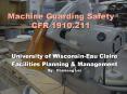 Machine Guarding Safety CFR 1910.211 PowerPoint PPT Presentation