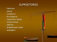 SUPPOSITORIES PowerPoint PPT Presentation