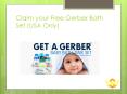 Free bath Set -  Free Gerberg Bath time set PowerPoint PPT Presentation