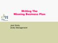 Writing The Winning Business Plan PowerPoint PPT Presentation
