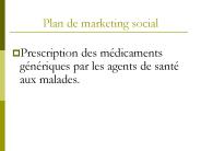 Plan de marketing social