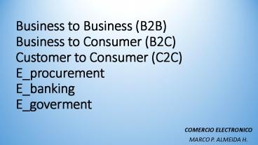 Tecnologías e_business