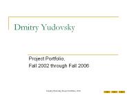 Dmitry Yudovsky