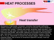 HEAT PROCESSES