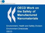 OECD Work on the Safety of Manufactured Nanomaterials