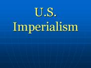 U.S. Imperialism