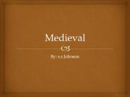 later middle ages (e.r.johnson)