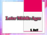 Later Middle Ages