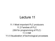 11.1 Most important PLC producers