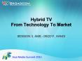 Hybrid TV From Technology To Market PowerPoint PPT Presentation
