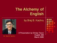 The Alchemy of English