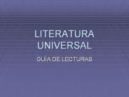 LITERATURA UNIVERSAL