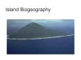 Island Biogeography PowerPoint PPT Presentation