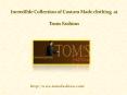 Incredible Collection of Custom Made clothing at Toms Fashion PowerPoint PPT Presentation