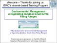 Environmental Management at Operating Outdoor Small Arms Firing Ranges PowerPoint PPT Presentation