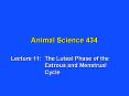 Animal Science 434 PowerPoint PPT Presentation