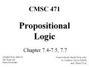 Propositional Logic