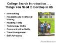 College Search PowerPoint PPT Presentation
