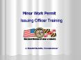 Minor Work Permit PowerPoint PPT Presentation