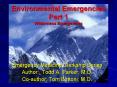 Environmental Emergencies Part 1 Wilderness Emergencies PowerPoint PPT Presentation