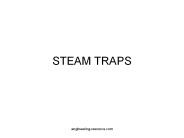 STEAM TRAPS