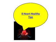 8 Heart Healty Tips
