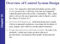 Overview of Control System Design PowerPoint PPT Presentation