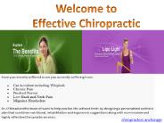 Effective Chiropractic