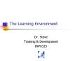 The Learning Environment PowerPoint PPT Presentation