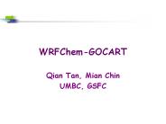 WRFChem-GOCART