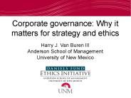 Harry J. Van Buren III