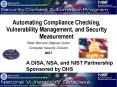Automating Compliance Checking, Vulnerability Management, and Security Measurement PowerPoint PPT Presentation