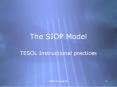 The SIOP Model PowerPoint PPT Presentation