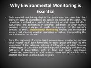 Why Environmental Monitoring is Essential