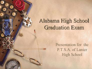 Alabama High School Graduation Exam