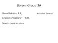Boron: Group 3A PowerPoint PPT Presentation