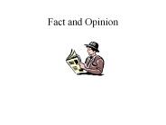 Fact and Opinion