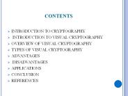 Visual Cryptography