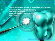 Clinical Training of Dental Assistants | Clinical Dental Assistant