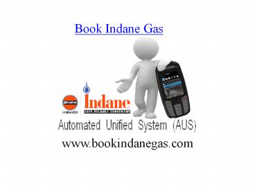 indane gas booking