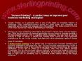 Screen Printing a perfect way to improve your business marketing strategies PowerPoint PPT Presentation