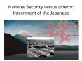 National Security versus Liberty: Internment of the Japanese PowerPoint PPT Presentation