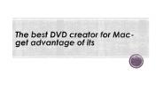 19 ISkysoft DVD Creator for Mac