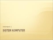 Sistem komputer