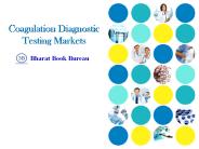 Coagulation Diagnostic Testing Markets